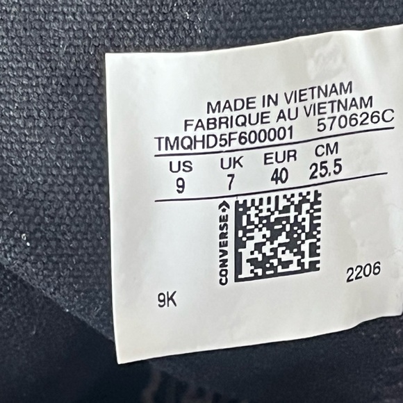 Converse platform glitter high top custom sneakers NWT 9 - Picture 7 of 9